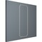 Ekena Millwork 28-in. W x 72-in. H Seville Panel Moulding Kit Single Panel PMLKSE28X72A - alternate 2
